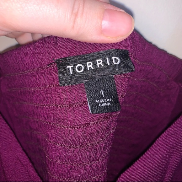 Torrid Purple Cami Romper 1X - Picture 5 of 9